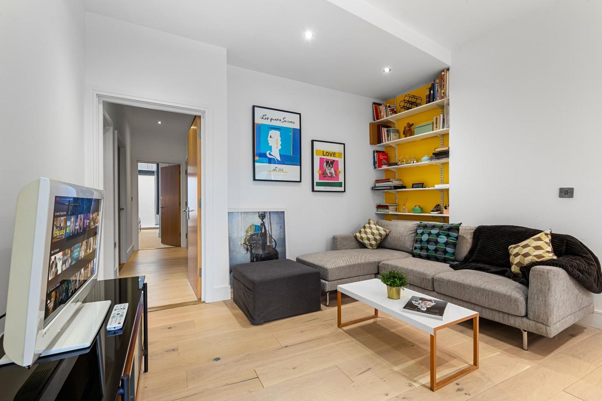 Trendy 2 Bed Flat In Greenwich With Car Parking London Exterior photo